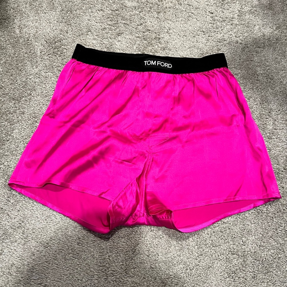 Tom Ford Logo - Waist Loose Fit Shorts